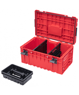 Q-Brick QBRICK ONE įrankių dėžė 350 VARIO 2.0 Raudonas