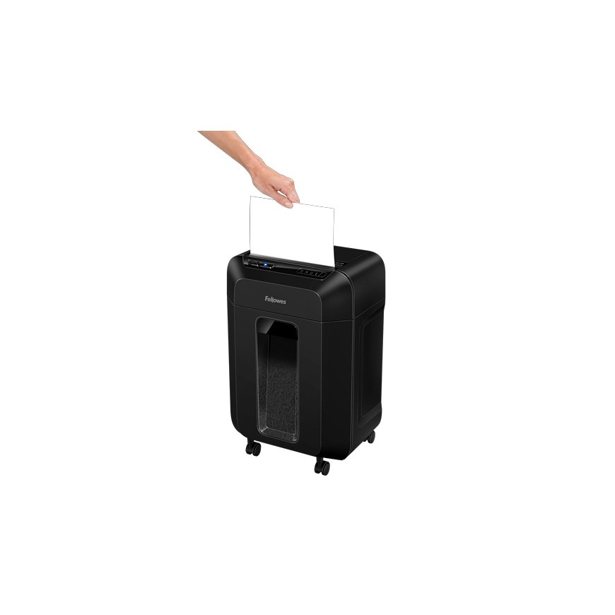 Fellowes Automax 80M paper shredder Particle-cut shredding 22 cm Black – 5