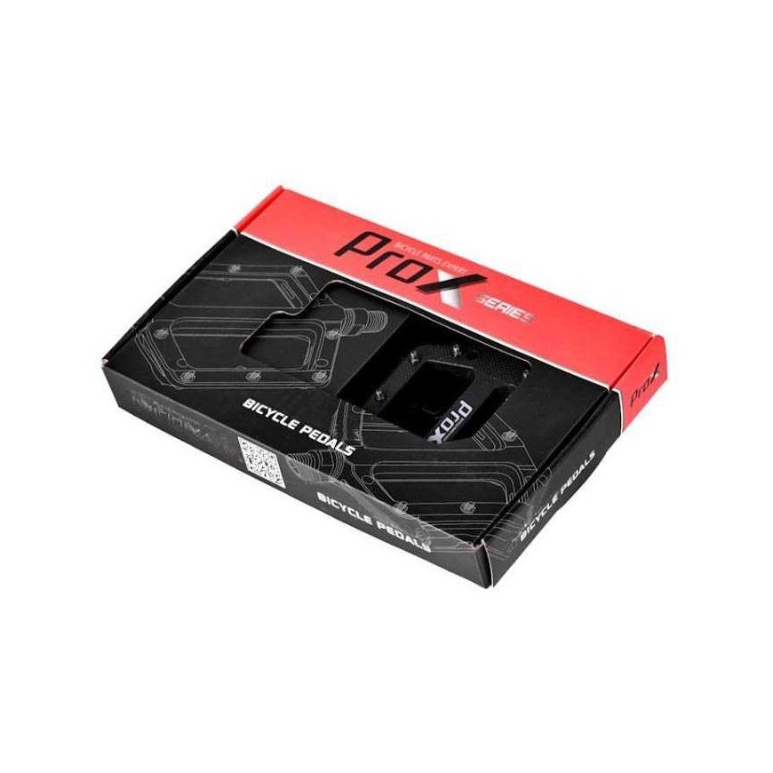 Pedalai ProX Base Pro 26 plastikas Pins axle Cr-Mo juodas – 2