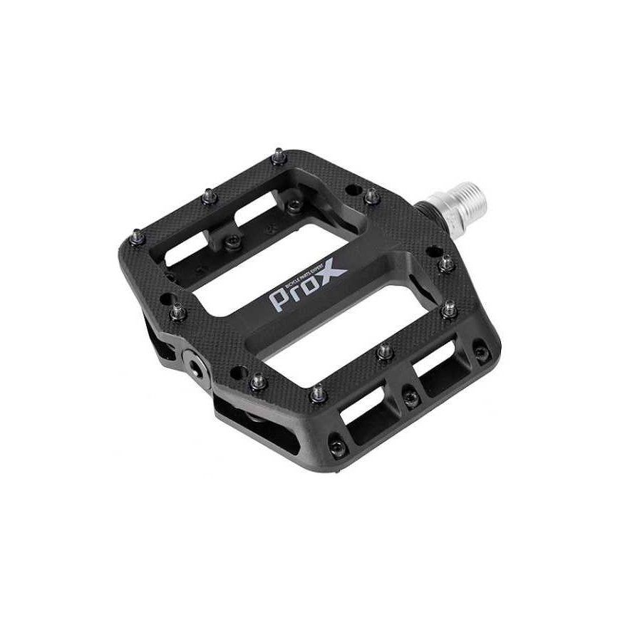 Pedals ProX Base Pro 26 plastic Pins axle Cr-Mo black – 3
