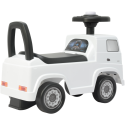 Lean Toys Mercedes Actros 3316TA baltas ride-on