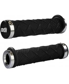 Handlebars ODI X-Treme MTB Lock-On 130mm Bonus Pack Black/Silver