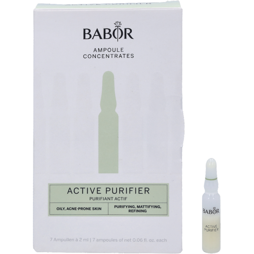 Babor Active Purifier ampulės užterštos odos priežiūrai 7x2ml – 5