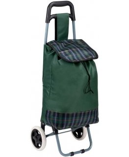 Travel Slazenger Stroller BAG NA KÓLKACH NA ZAKUPY ZE STELAŻEM 31L Green