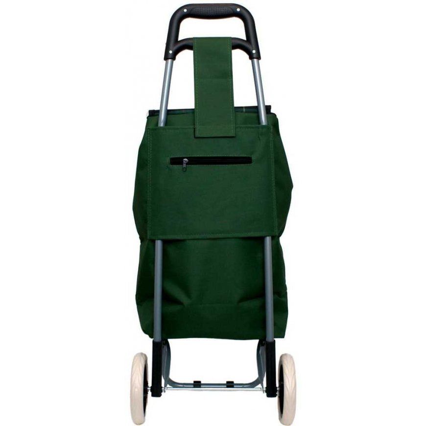 Travel Slazenger Stroller BAG NA KÓLKACH NA ZAKUPY ZE STELAŻEM 31L Green – 5
