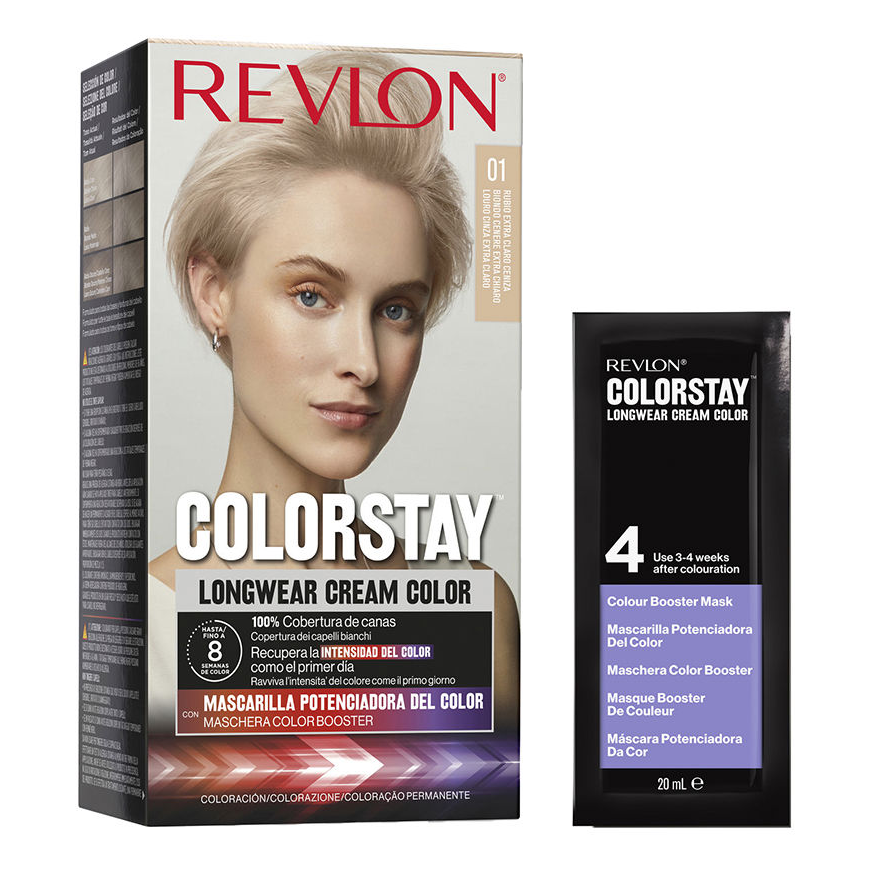"Revlon Colorstay" long-lasting cream paint 001-Ceniza – 2
