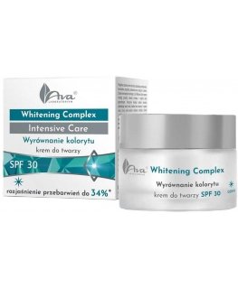 Ava Laboratorium Whitening Complex Intensive Care coloring evening face cream SPF30 50ml