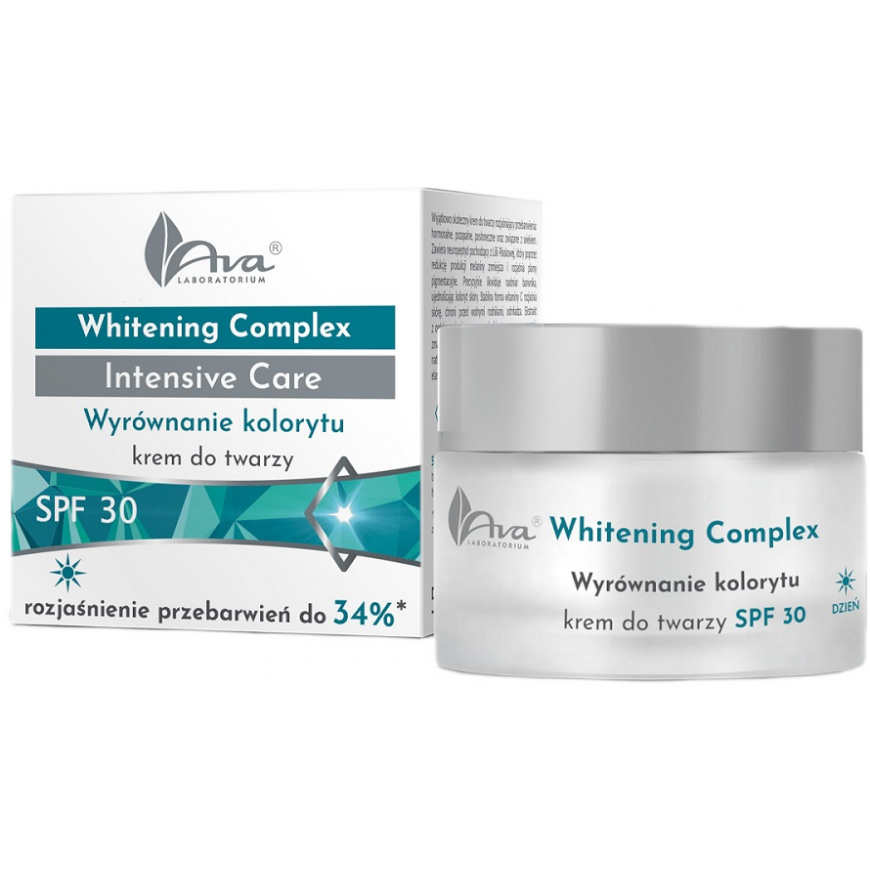 Ava Laboratorium Whitening Complex Intensive Care dažantis vakarinis veido kremas SPF30 50ml – 2