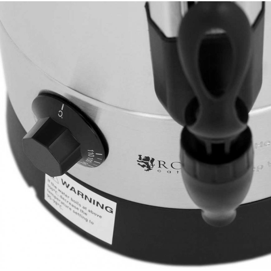 Royal Catering Warnik podgrzewacz do wody grzańca důwzne ścianki steel 8.7L 1500 W – 4