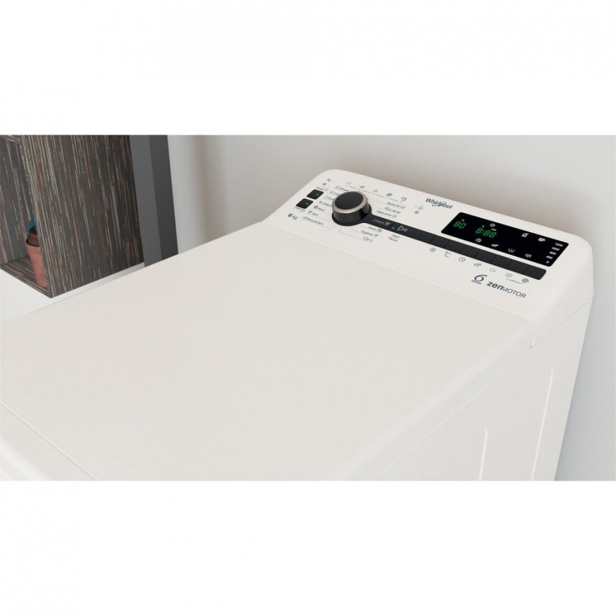 Whirlpool TDLRB 6252BS EU/N pesumasin Maksimum koormus 6 kg 1200 RPM Valge – 5