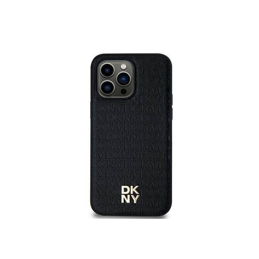 DKNY DKHMS24LPSHRPSK S24 Ultra S928 czarny|black hardcase Leathe