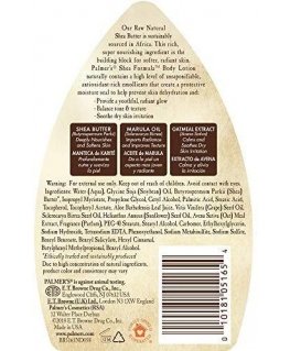 PALMER'S Shea Formula Raw Shea Body lotion caring body balm with shea butter 400ml