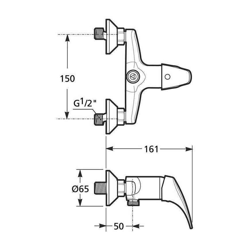 Shower faucet Jika Talas H3311N7 – 3