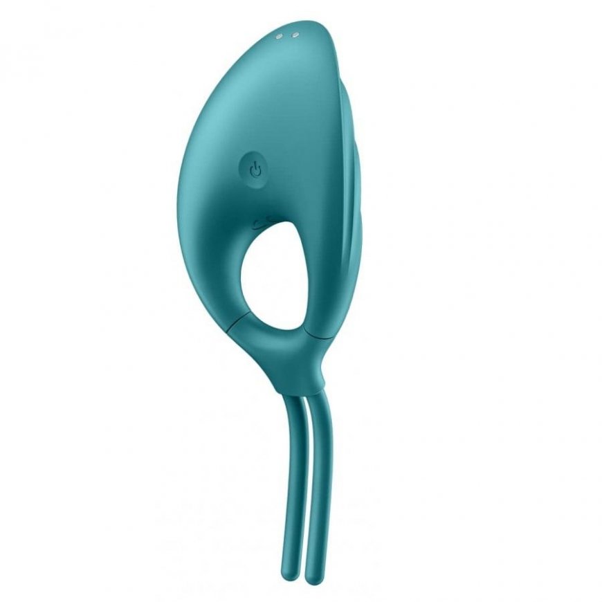 Satisfyer Swordsman Vibrating Cock Ring Green