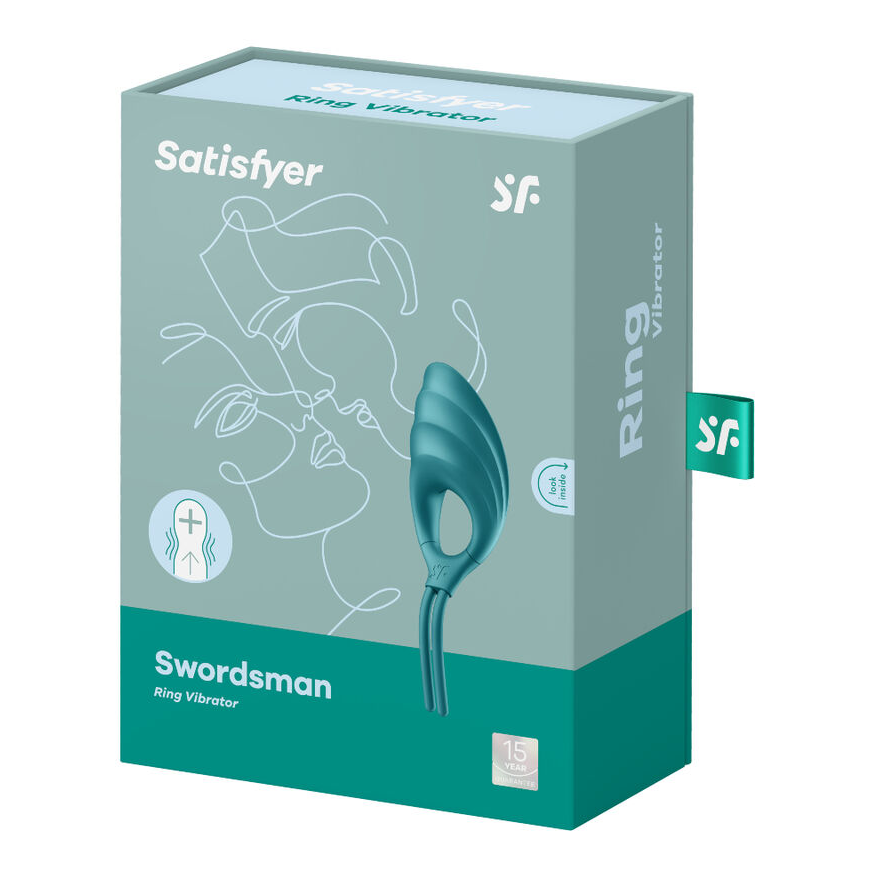 Satisfyer Swordsman Vibrating Cock Ring Green – 3