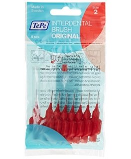 TePe Original Interdental Brushes 2 Red (0