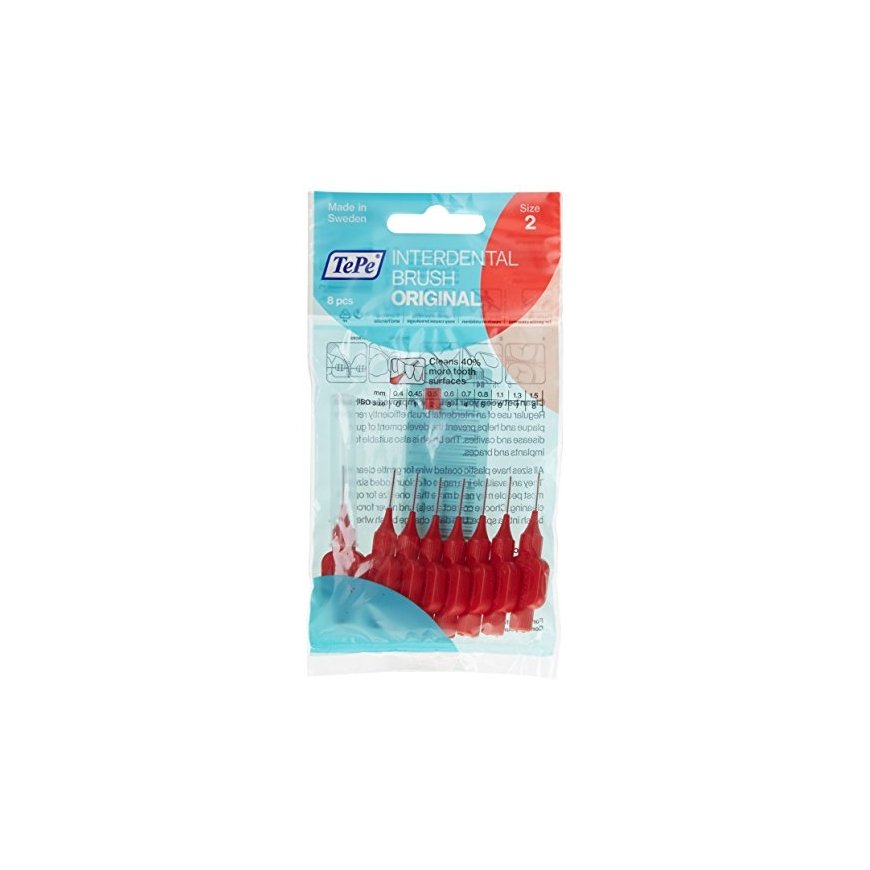 TePe Original Interdental Brushes 2 Red (0