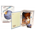 Lean Toys Teddy Bear Sleeping Lights Sounds Night and Day Mode Brown