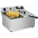 Royal Catering Gruzdintuvė dvivietis maitinimas elektrinė 230 V 2 x 3200W 2 x 8 L Royal Catering Gruzdintuvė dvivietis maitinimas elektrinė 230 V 2 x 3200W 2 x 8 L