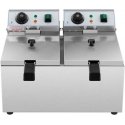 Royal Catering Gruzdintuvė dvivietis maitinimas elektrinė 230 V 2 x 3200W 2 x 8 L Royal Catering Gruzdintuvė dvivietis maitinimas elektrinė 230 V 2 x 3200W 2 x 8 L