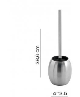 Toilet brush GEDY NIGELLA NI33/38, chrome color
