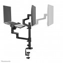 Neomounts DS20-425BL2 sülearvuti raam & alus Sülearvuti ja monitori pikenduskäsi Must 43,9 cm (17.3"
