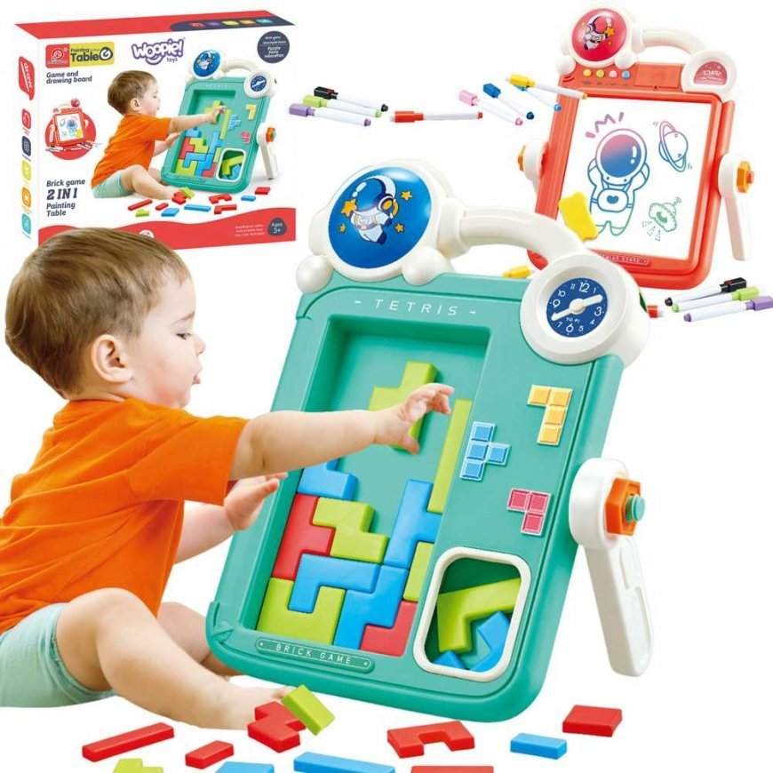 Woopie dvigubo pluošto piešimo lenta „Tetris 2in1“ – 2