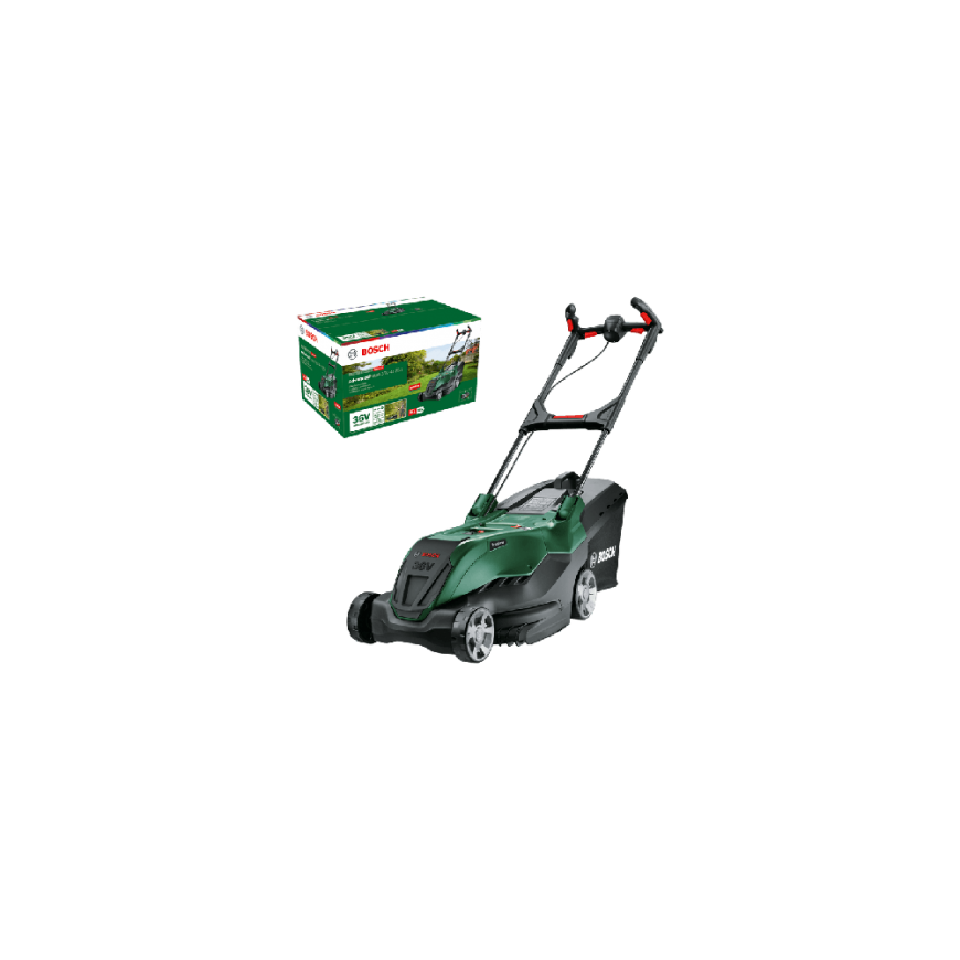 Bosch AdvancedRotak 36V-44-750 Vejapjovė (2x4Ah) – 2