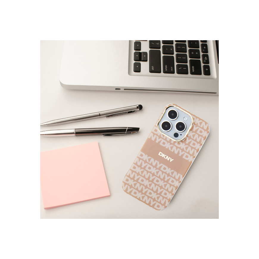 DKNY DKHMP13XHRHSEP iPhone 13 Pro Max 6.7" różowy|pink hardcase – 2