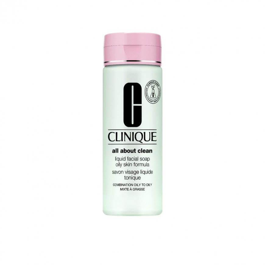 Clinique All About Clean Liquid Facial Soap Valomosios putos Moteriškas 200 ml