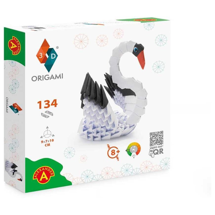 Alexander Creative set - Origami 3D swan – 3