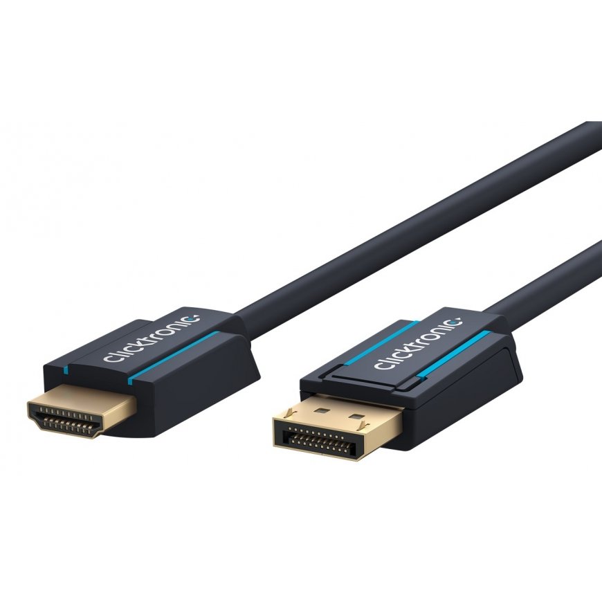 ClickTronic 44926 HDMI cable 5 m DisplayPort HDMI Type A (Standard) Black