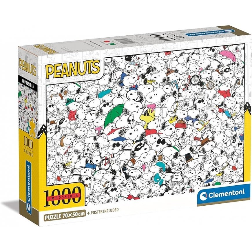 Puzzles 1000 elements Compact Impossible Peanuts