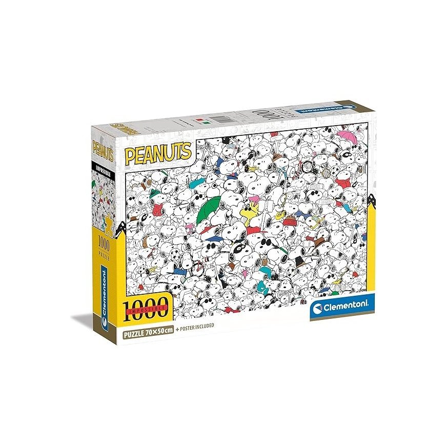 Puzzles 1000 elements Compact Impossible Peanuts – 2