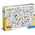 Puzzles 1000 elements Compact Impossible Peanuts Puzzles 1000 elements Compact Impossible Peanuts