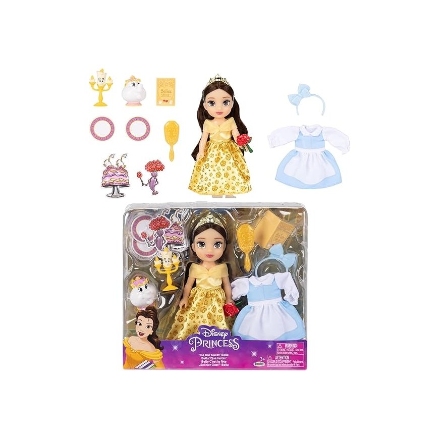 Jakks Pacific Disney Princess 6 Inch Petite Doll with Extra Fashion & Accessories Longest Hair Rapunzel – 2