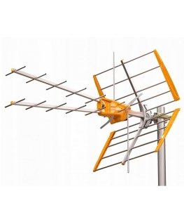 Televīzijas antena TELEVES V+ MIX DVB-T2 U/V REF.149011 ar pastiprinātāju