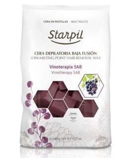 Low temperature melting wax for depilation Starpil, wine therapy, 1kg