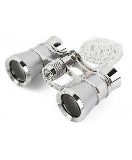 Levenhuk Broadway 325B opera binoculars silver