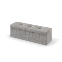 Sleepwell RED/BLACK ULVASEN CONTINENTAL BED OTTOMAN / 180x50x47 / AVOLA Beige (19302)