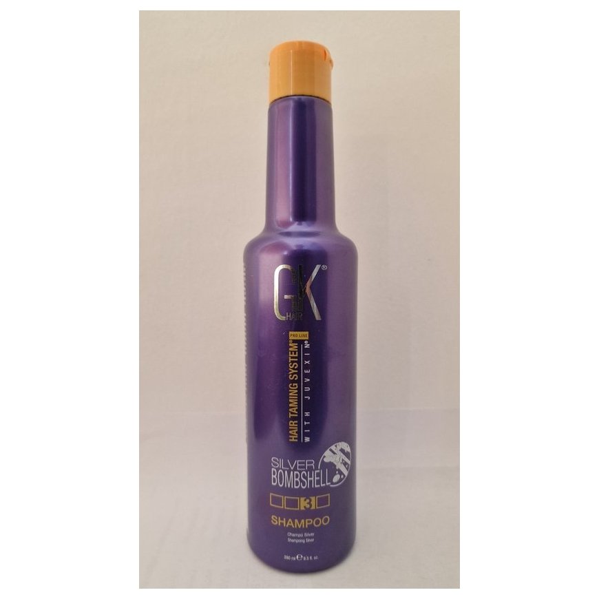 GK Hair Silver Bombshell Shampoo neutralizing shampoo for platin