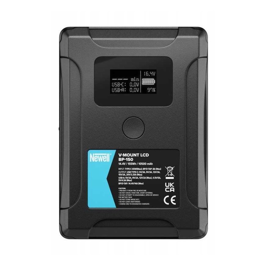 Newell BP-150 LCD V-Mount Battery Pack – 3