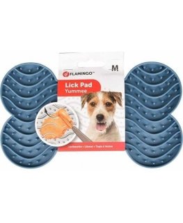 Bowl for feeding Flamingo Lick Pad Petrol M, 0.300 l