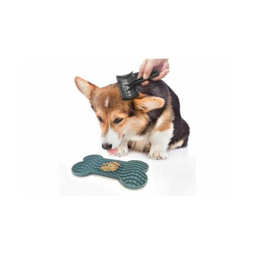 Bowl for feeding Flamingo Lick Pad Petrol M, 0.300 l – 2