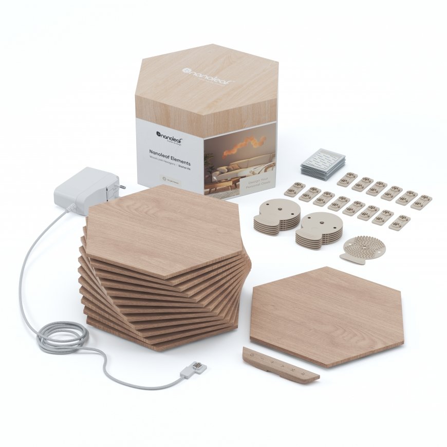 Nanoleaf Elements Hexagon Starter Kit Sešstūrgalvas