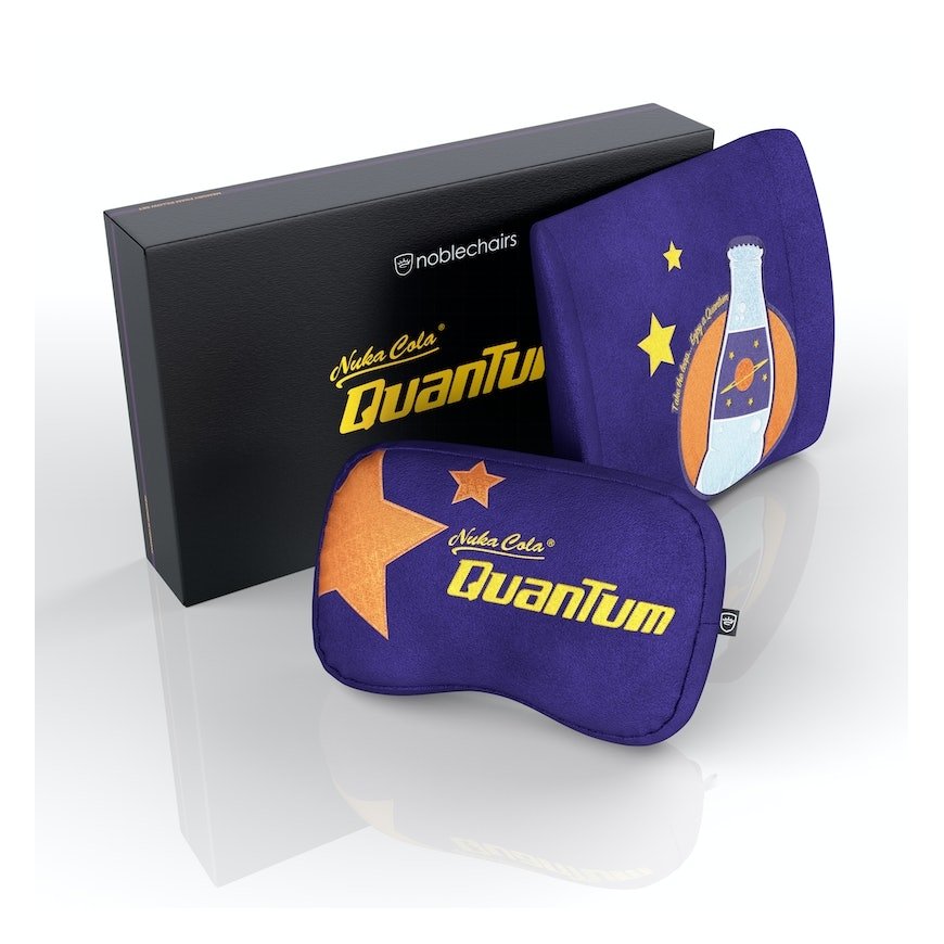 noblechairs Fallout Nuka-Cola Quantum Neck pillow/Lumbar pillow Violet 2 pc(s)