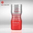Tenga Dual Sensation Cup Male stroker Red, Silver Thermoplastic elastomer (TPE) Tenga Dual Sensation Cup Male stroker Red, Silver Thermoplastic elastomer (TPE)