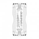 Tenga Dual Sensation Cup Male stroker Punainen, Hopea Kestomuovinen elastomeeri Tenga Dual Sensation Cup Male stroker Punainen, Hopea Kestomuovinen elastomeeri