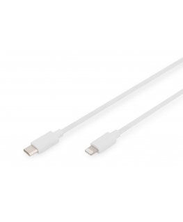 Digitus Lightning to USB-C data/charging cable, MFI-certified