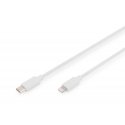 Digitus DB-600109-020-W lightning kabelis 2 m Balts Digitus DB-600109-020-W lightning kabelis 2 m Balts